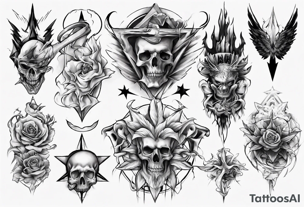 .ost famos tatoos hell angles tattoo idea