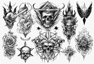 .ost famos tatoos hell angles tattoo idea