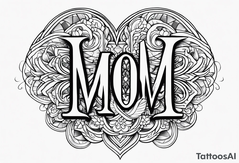 I love mom tattoo idea