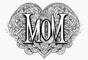 I love mom tattoo idea