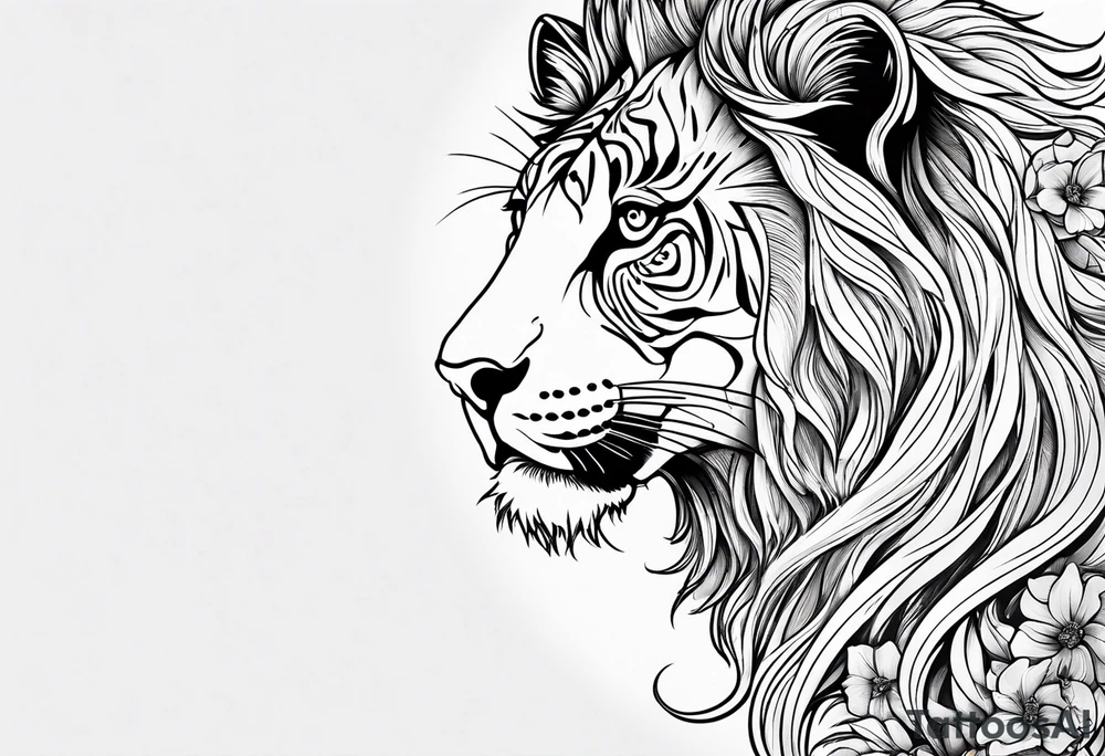 FEMAL LEO ASTROLOGY tattoo idea