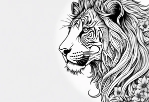 FEMAL LEO ASTROLOGY tattoo idea
