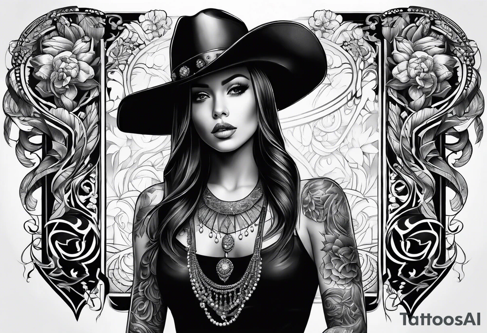 western tattoo idea