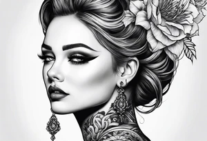 gothic tattoo tattoo idea