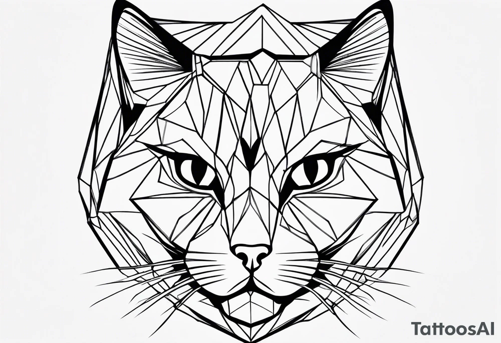 Black Cat tattoo idea