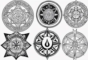 Jedi council symbol tattoo idea