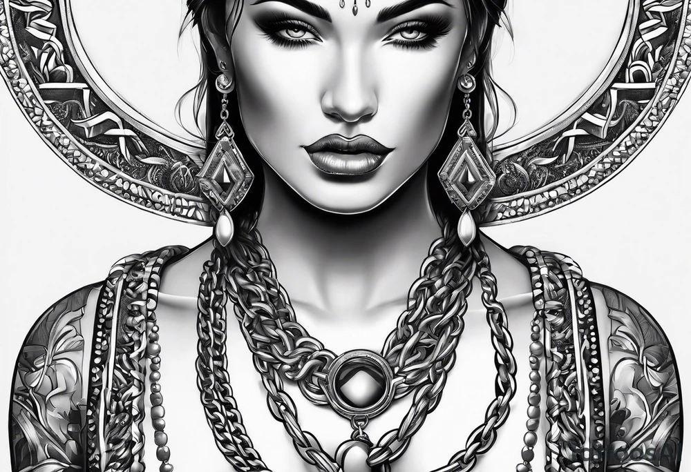 chains tattoo idea