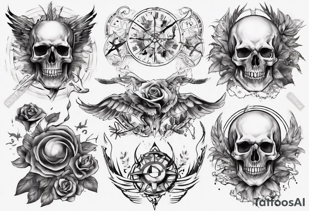 Landkarte für Unterarm tattoo idea