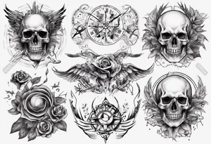 Landkarte für Unterarm tattoo idea
