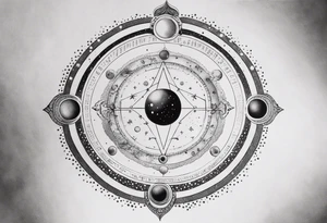 Astrology, Gemini, Natal Chart, angelic, soul mates, vision, planetary, third eye, armband tattoo idea