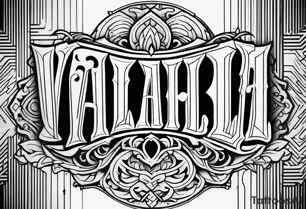 Valhalla tattoo idea