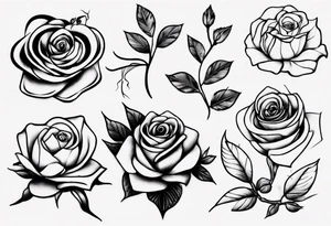 ROSAS NEGRAS tattoo idea