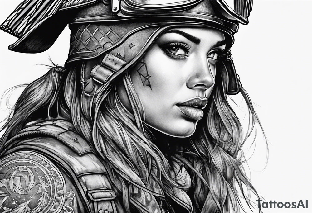 War tattoo idea