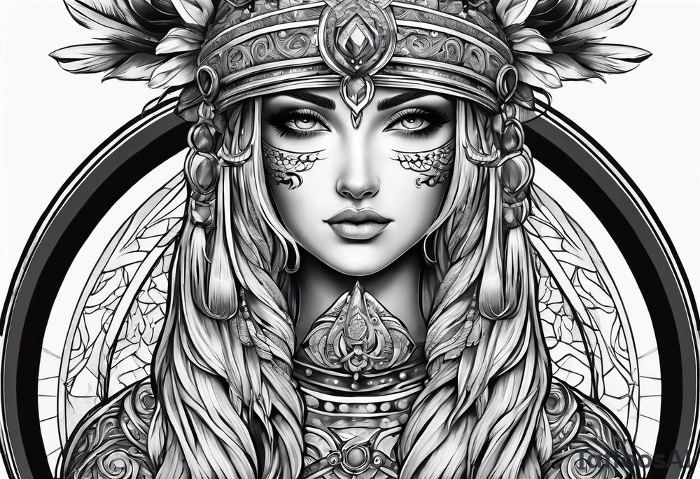 Athena tattoo idea