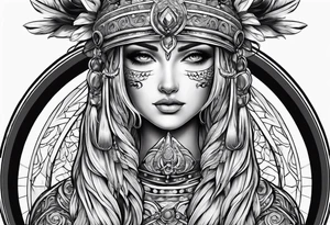 Athena tattoo idea