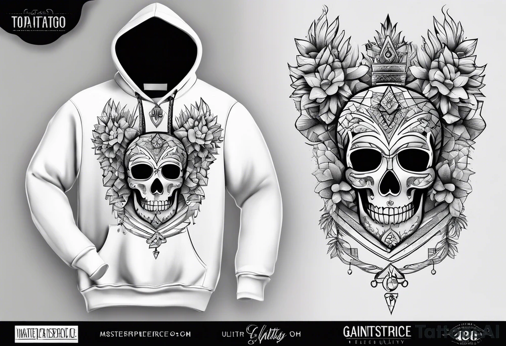Hoodie tattoo idea