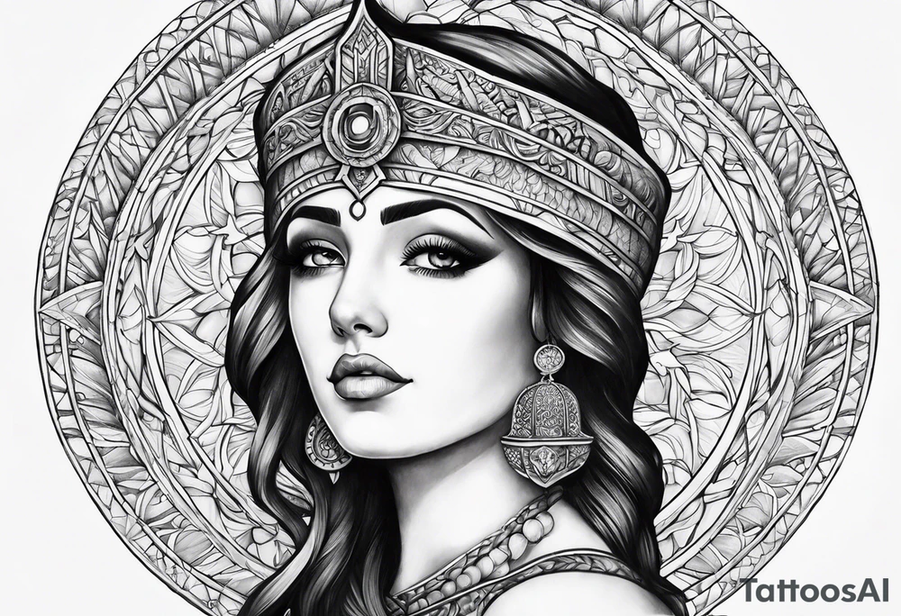 A religion themed shoulder tattoo to suit my forearm tattoo tattoo idea