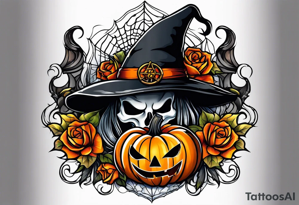 Halloween tattoo tattoo idea