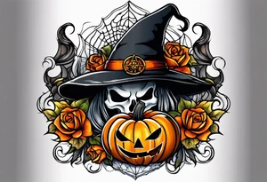Halloween tattoo tattoo idea