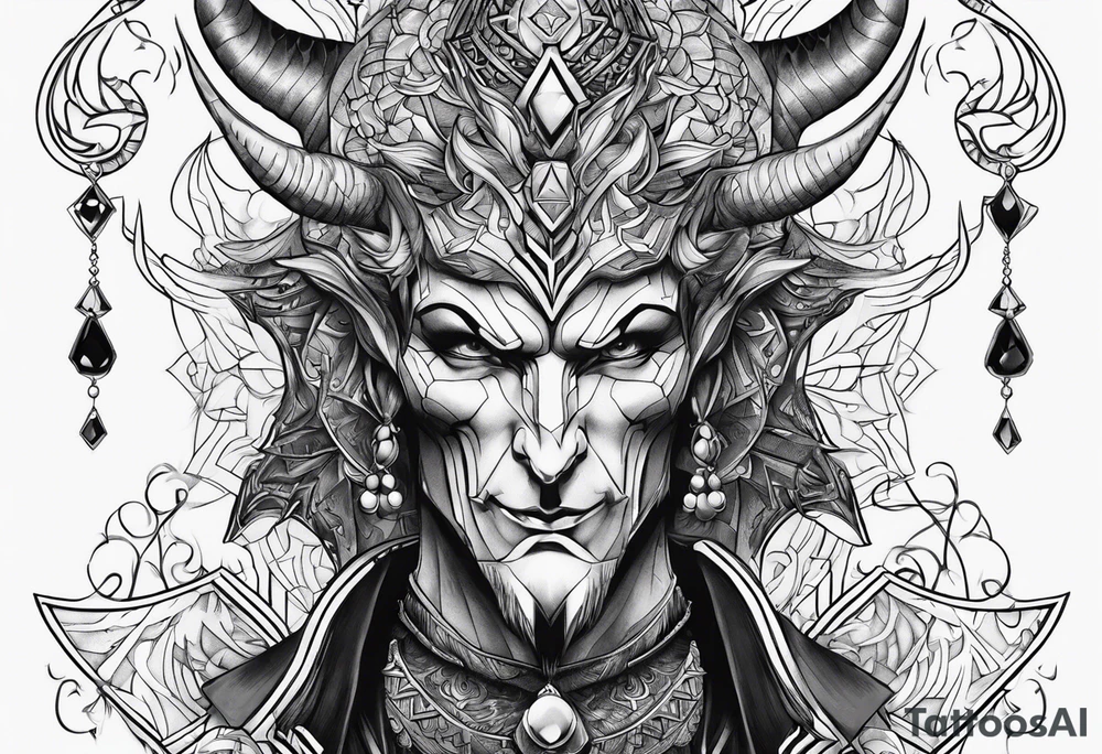 Mephistopheles tattoo idea