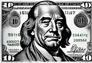 money tattoo idea