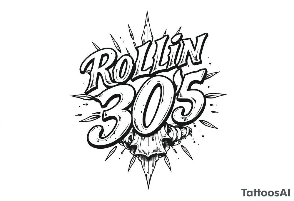 “Rollin 30s” tattoo idea