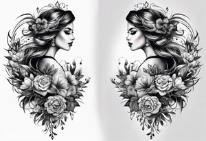 full back tattoo tattoo idea