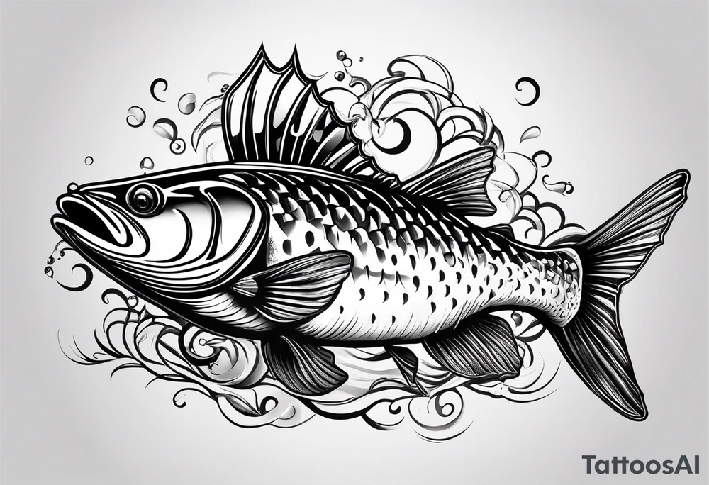 Catfish, 99 problems, fishing aint one tattoo idea