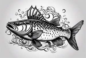 Catfish, 99 problems, fishing aint one tattoo idea