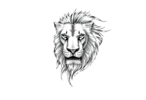 lion tattoo idea