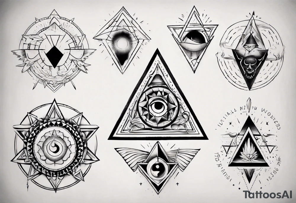 iluminati tattoo idea