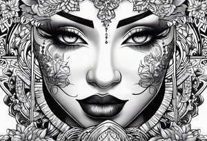 UPLIFTING THOGHTS NO WORRIES tattoo idea
