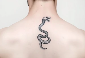 ankler with snake tattoo idea