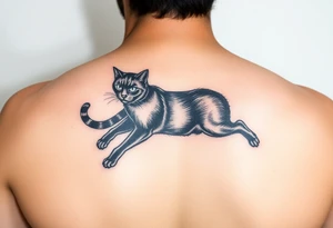 Black Cat tattoo idea
