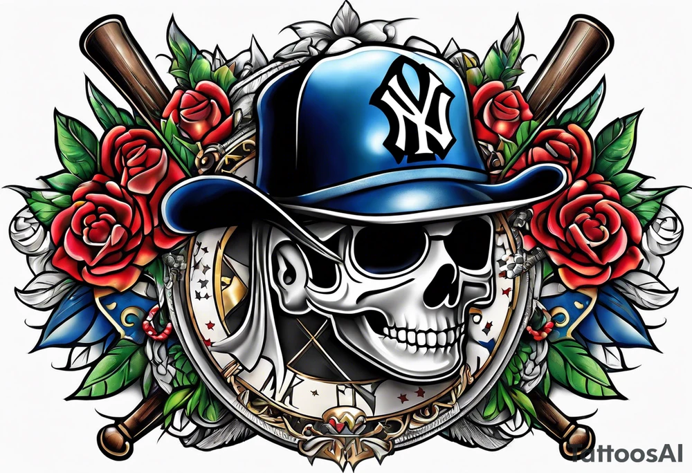 America
New York Yankees tattoo idea