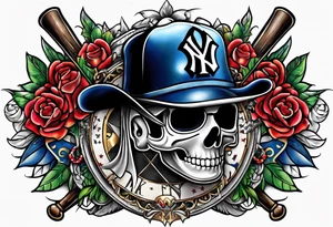 America
New York Yankees tattoo idea