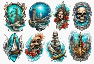 Atlantis tattoo idea
