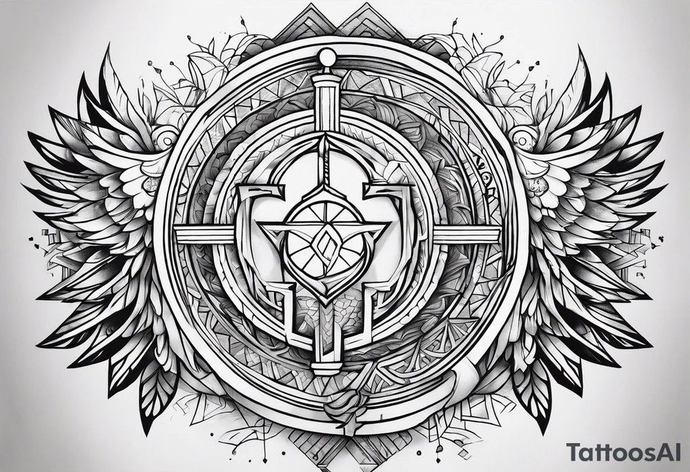 Psalm 91:1 tattoo idea