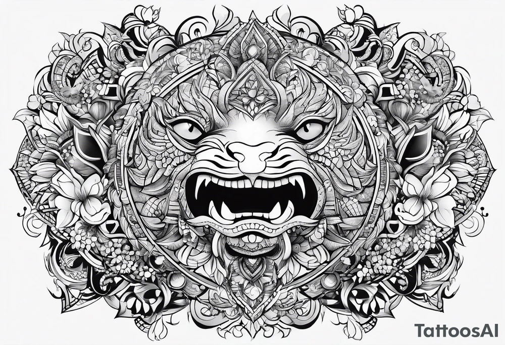 Lua media no braço tattoo idea