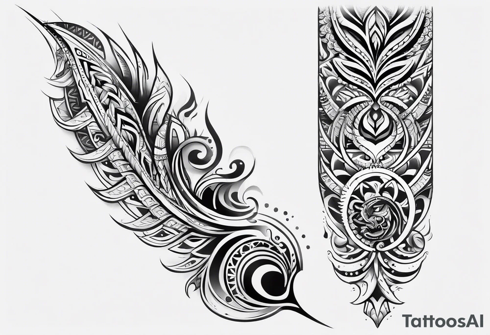maori spine tattoo tattoo idea