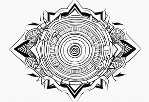 Naruto stomach tattoo tattoo idea