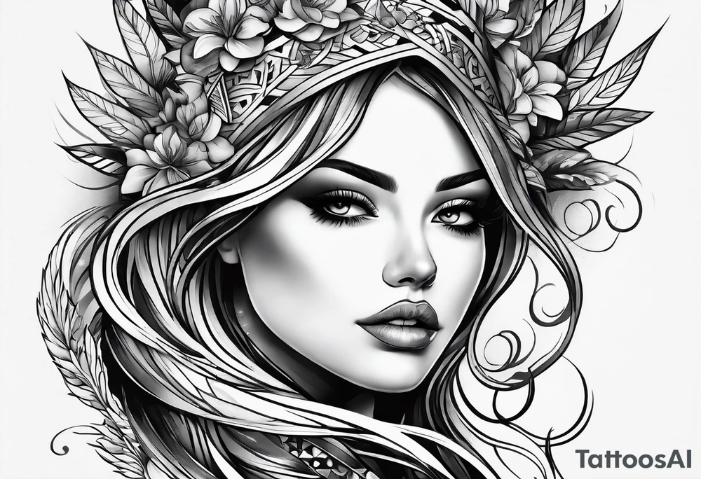 Tatuagem inspiradas na cantora LINIKET tattoo idea