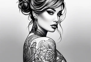 Butt tattoo idea