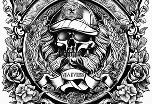 military tattoo idea