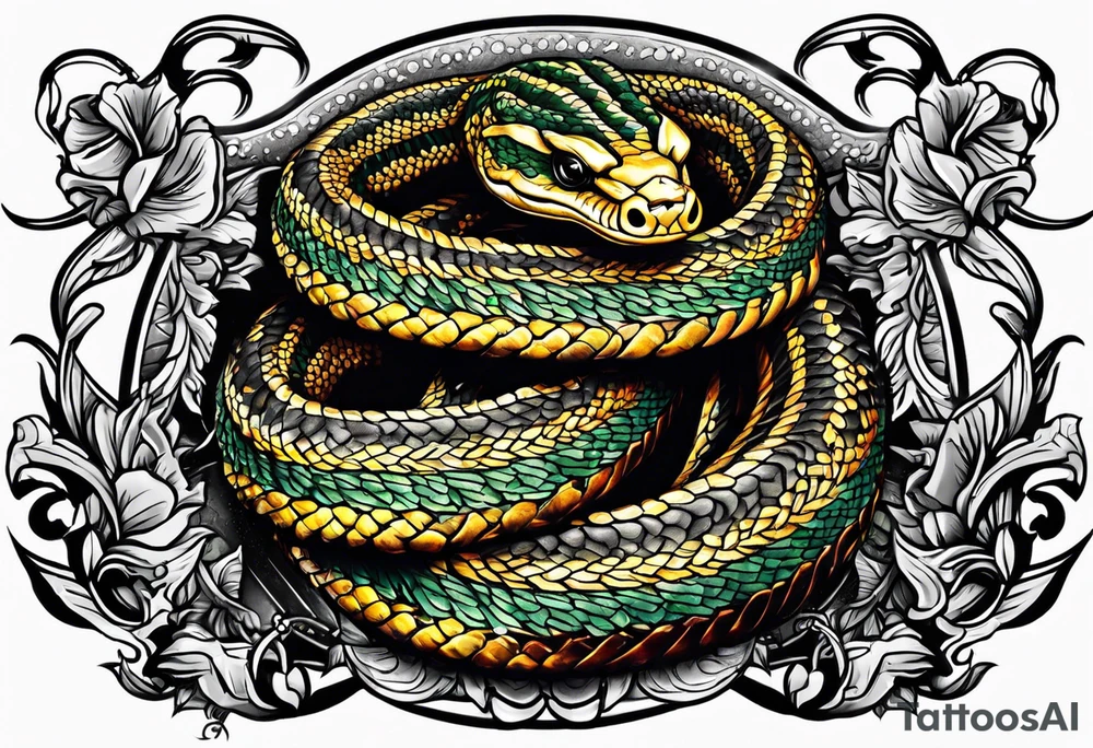 dont tread on me tattoo idea