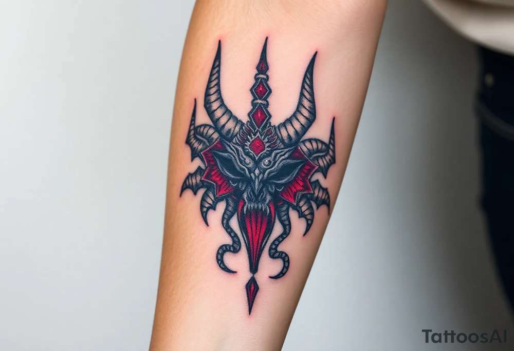 Sheogorath prince of madness from elder scrolls tattoo idea