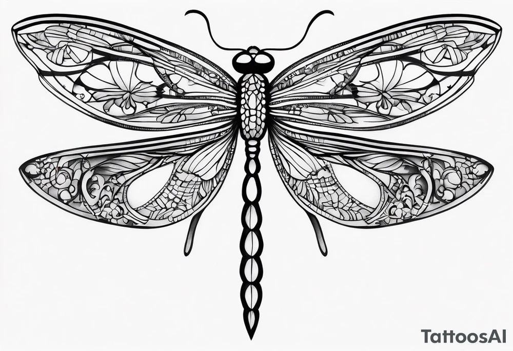 dragonfly tattoo idea
