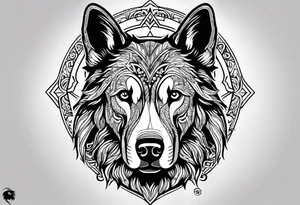 Guard dog tattoo idea