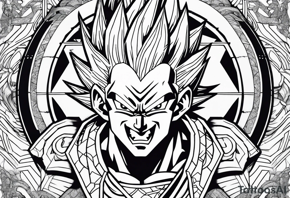 dragonball z tattoo idea