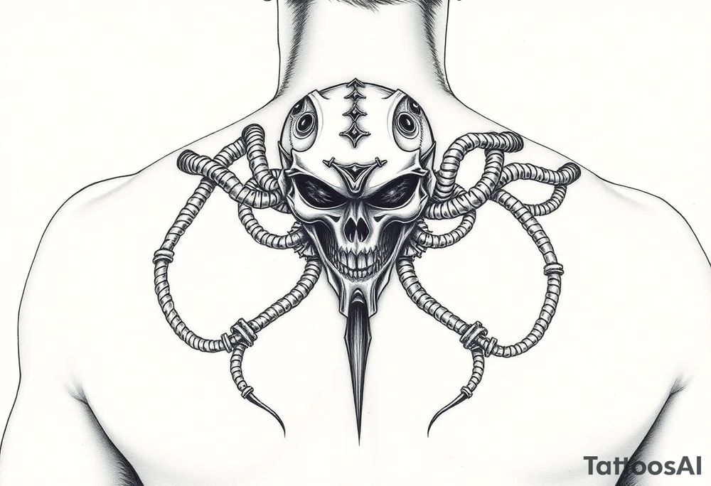 bondage latex dominatrix tattoo idea